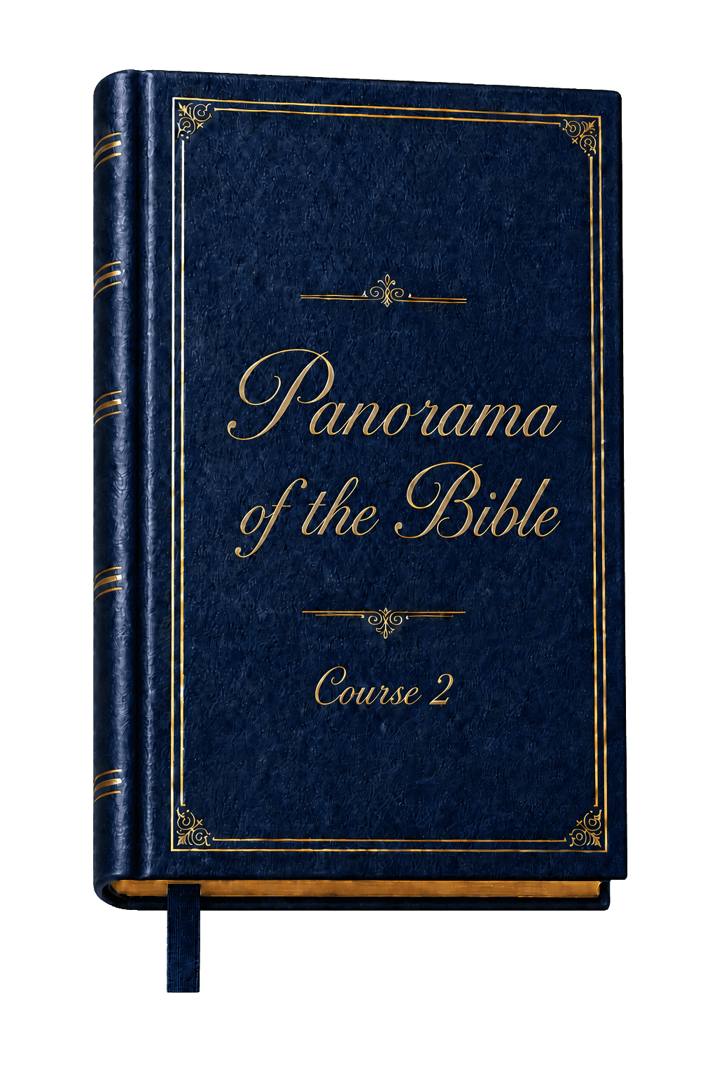 Panorama of the Bible — Course 2 leather course cover